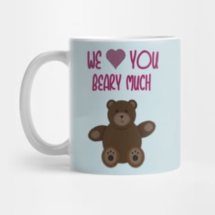 We Beary Love *Clear BG* Mug